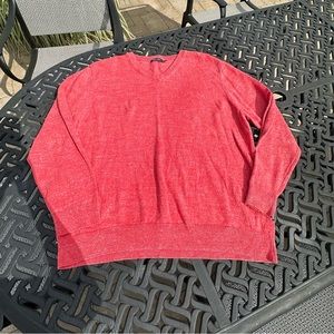 Náutica red cotton sweater size XL